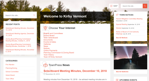 Town of Kirby Website